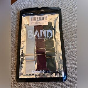 New!  Apple Watch‎ stretchy bands.